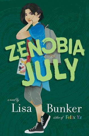 The cover of Zenobia July, by Lisa Bunker.